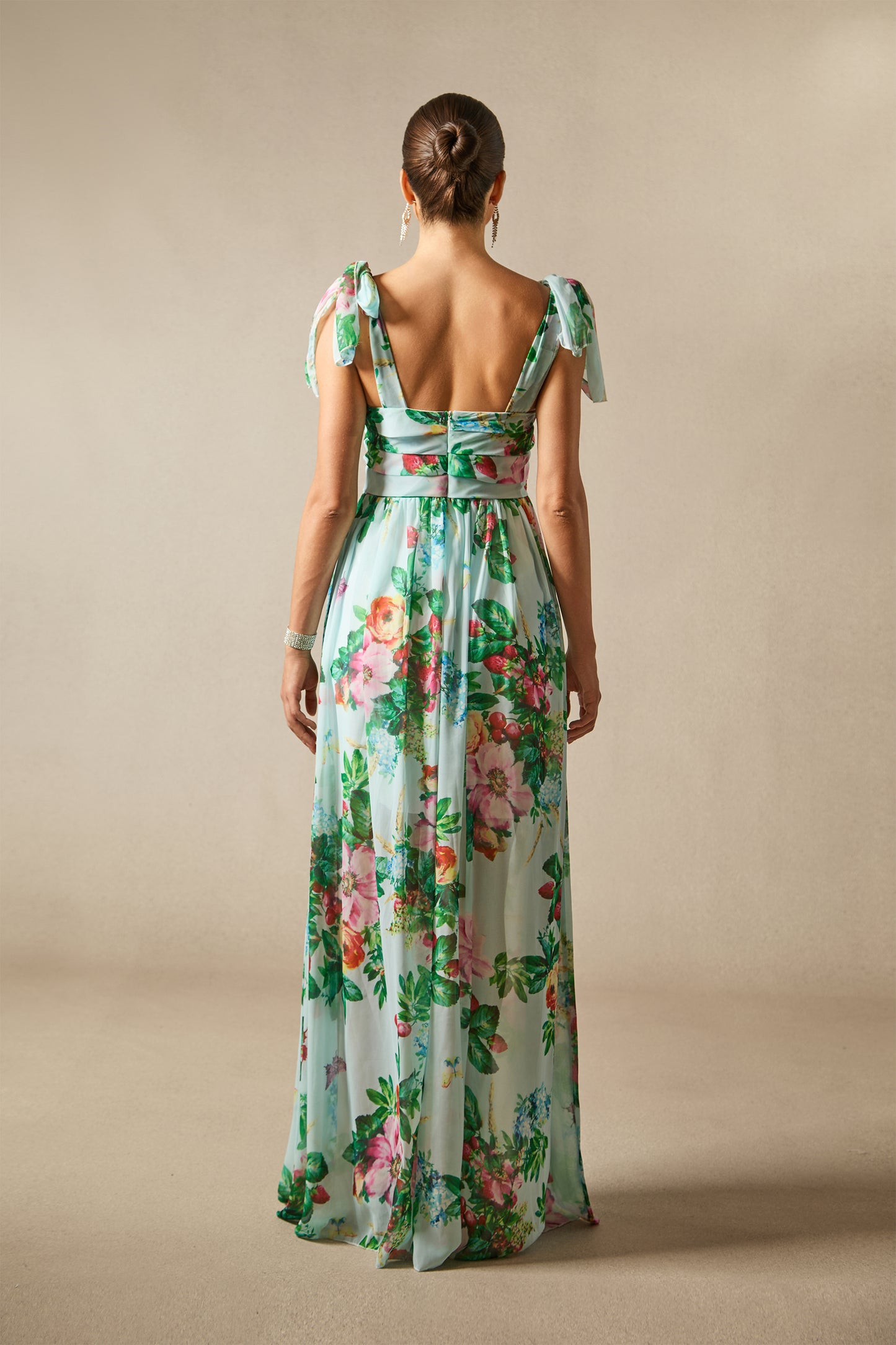 Alison™ - Blumiges Abendkleid