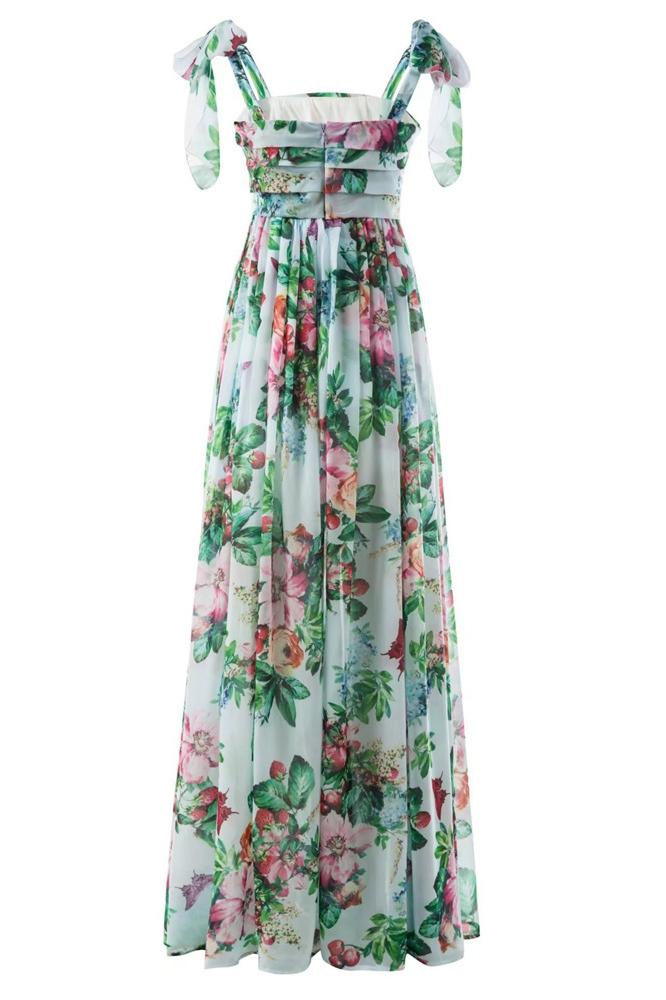Alison™ - Blumiges Abendkleid